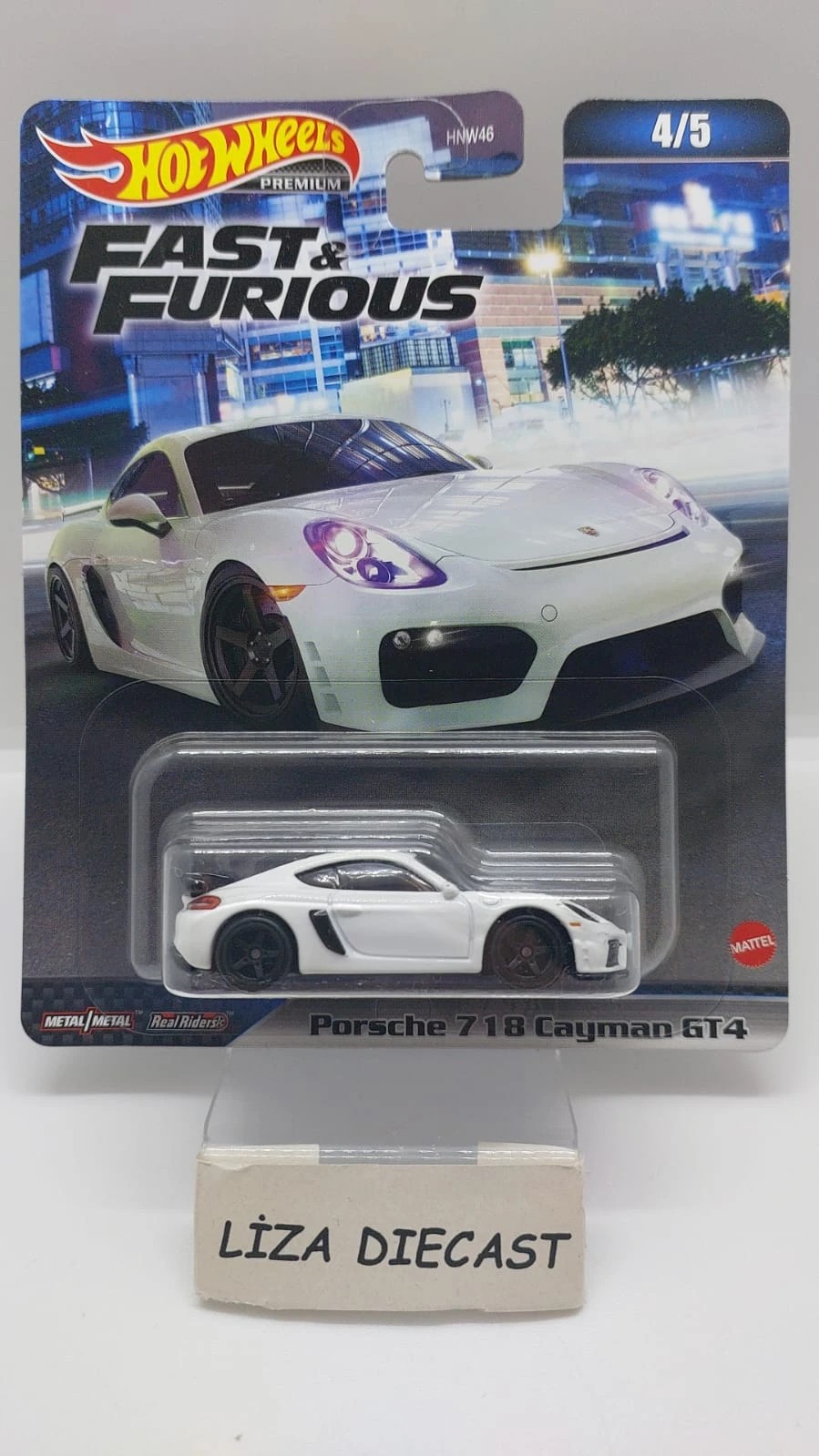 Hot Wheels Premium Fast & Furious 5' li Set -HNW46