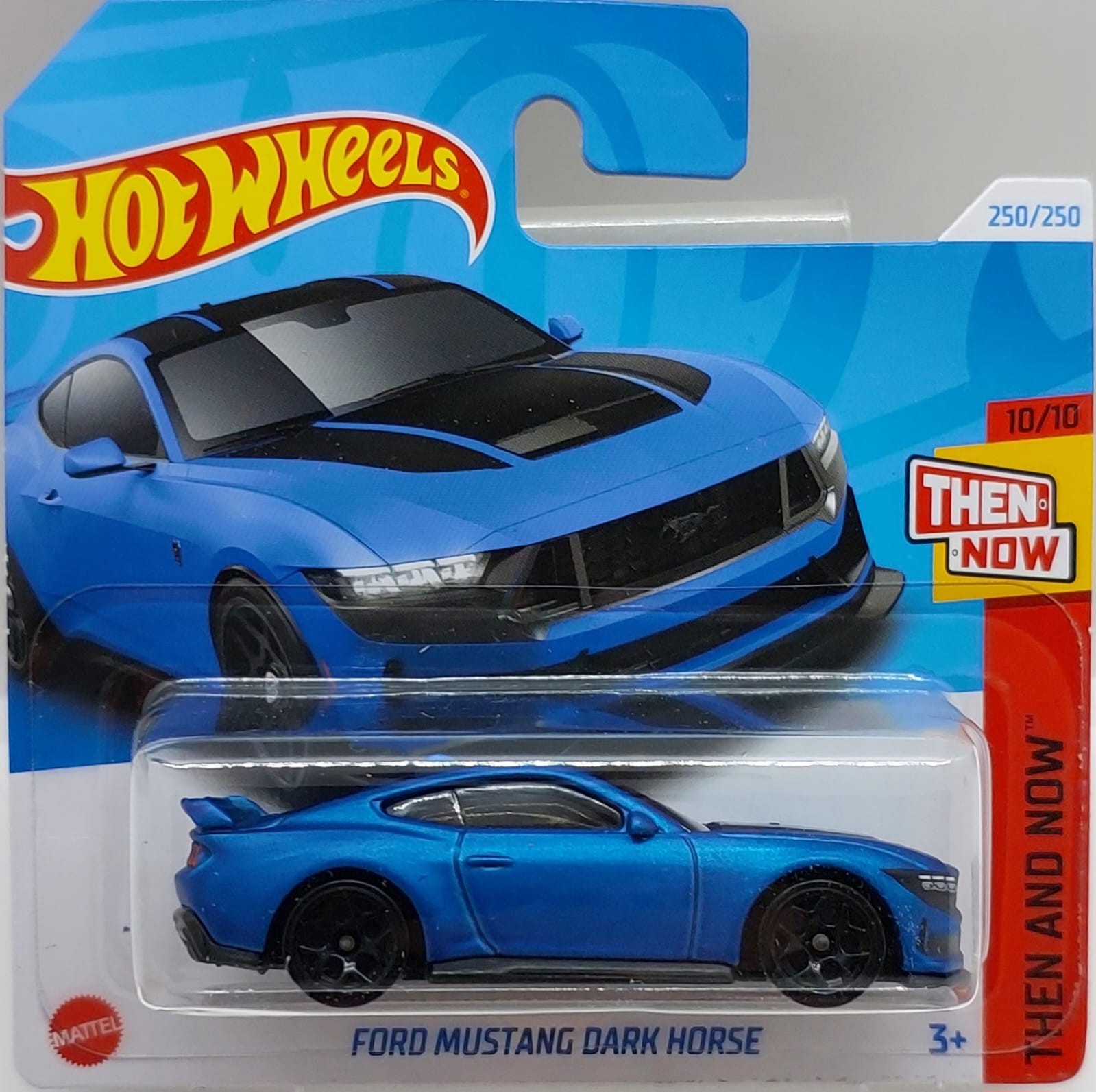 Hot Wheels Then And Now Ford Mustang Dark Horse -HRY93