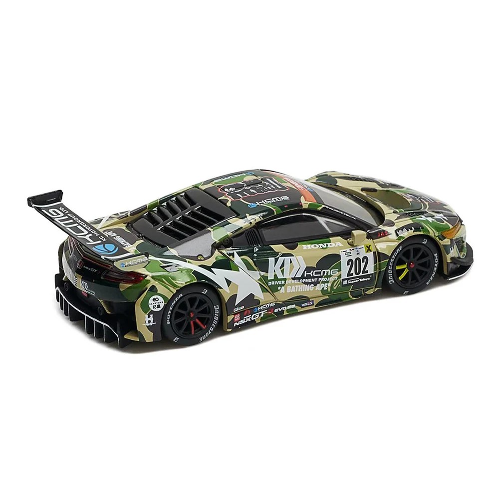 Pop Race Honda NSX GT3 EVO22 KCMG Bathing Ape -PR64-0027