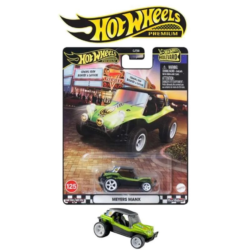 Hot Wheels Premium Boulevard Meyers Manx -JBL22 + Koruma Kabı