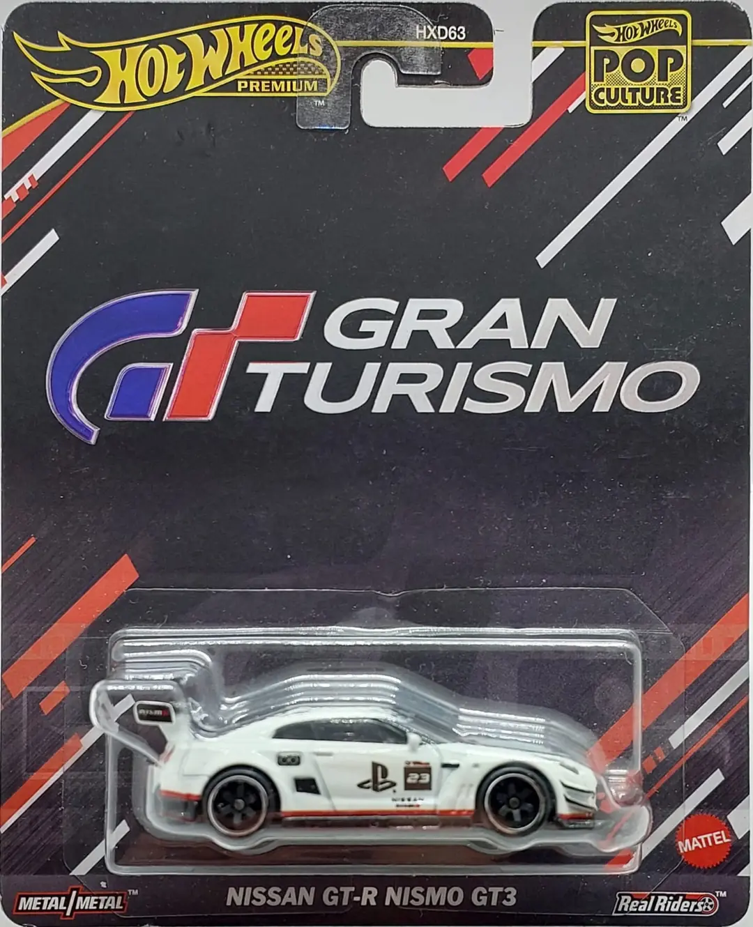 Hot Wheels Premium Pop Culture Grand Turismo Nissan GT-R Nismo GT3