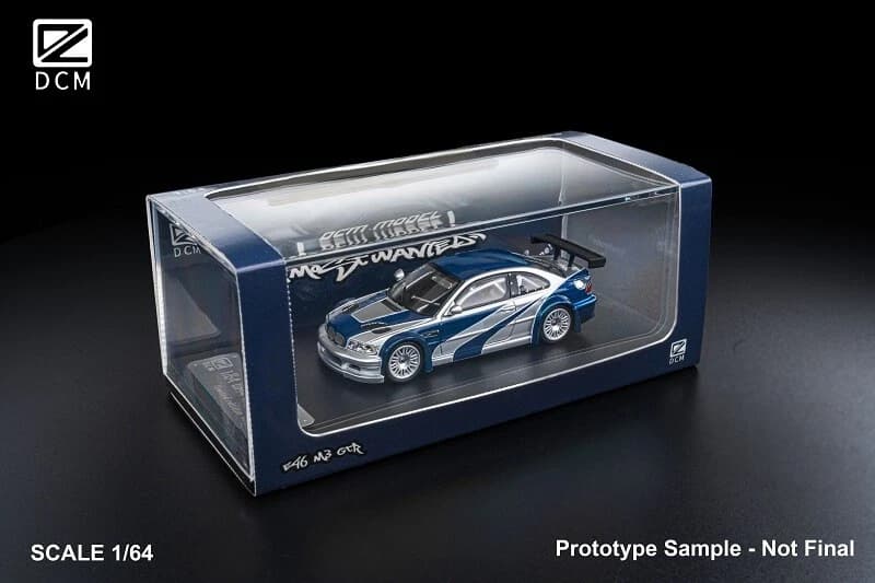 DCM NFS Most Wanted Bmw M3 E46 GTR -Limited Edition