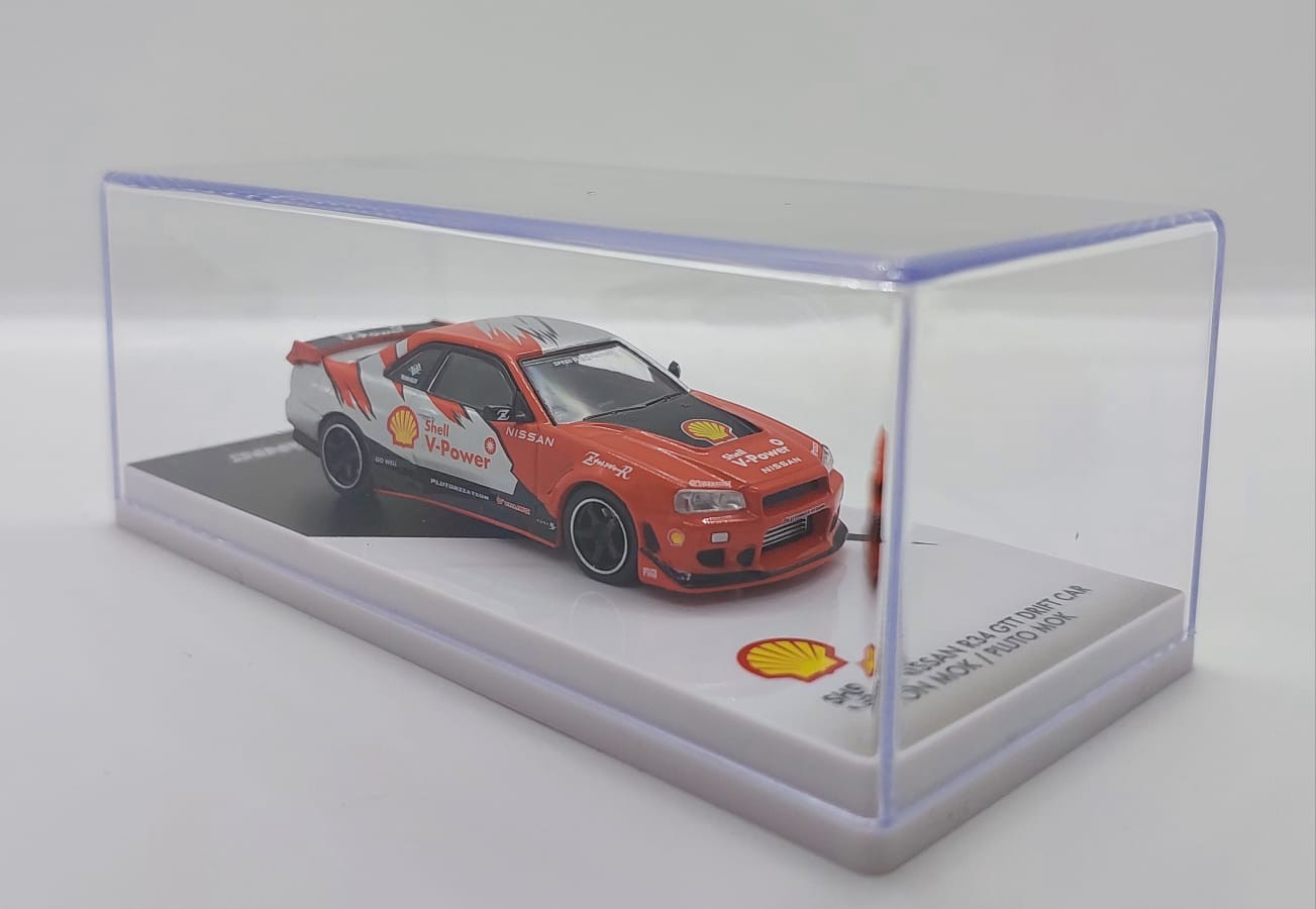 İnno64  Nissan R34 GTT Drift Car Jason Mok / Pluto Mok Shell (açıklamayı okuyunuz)
