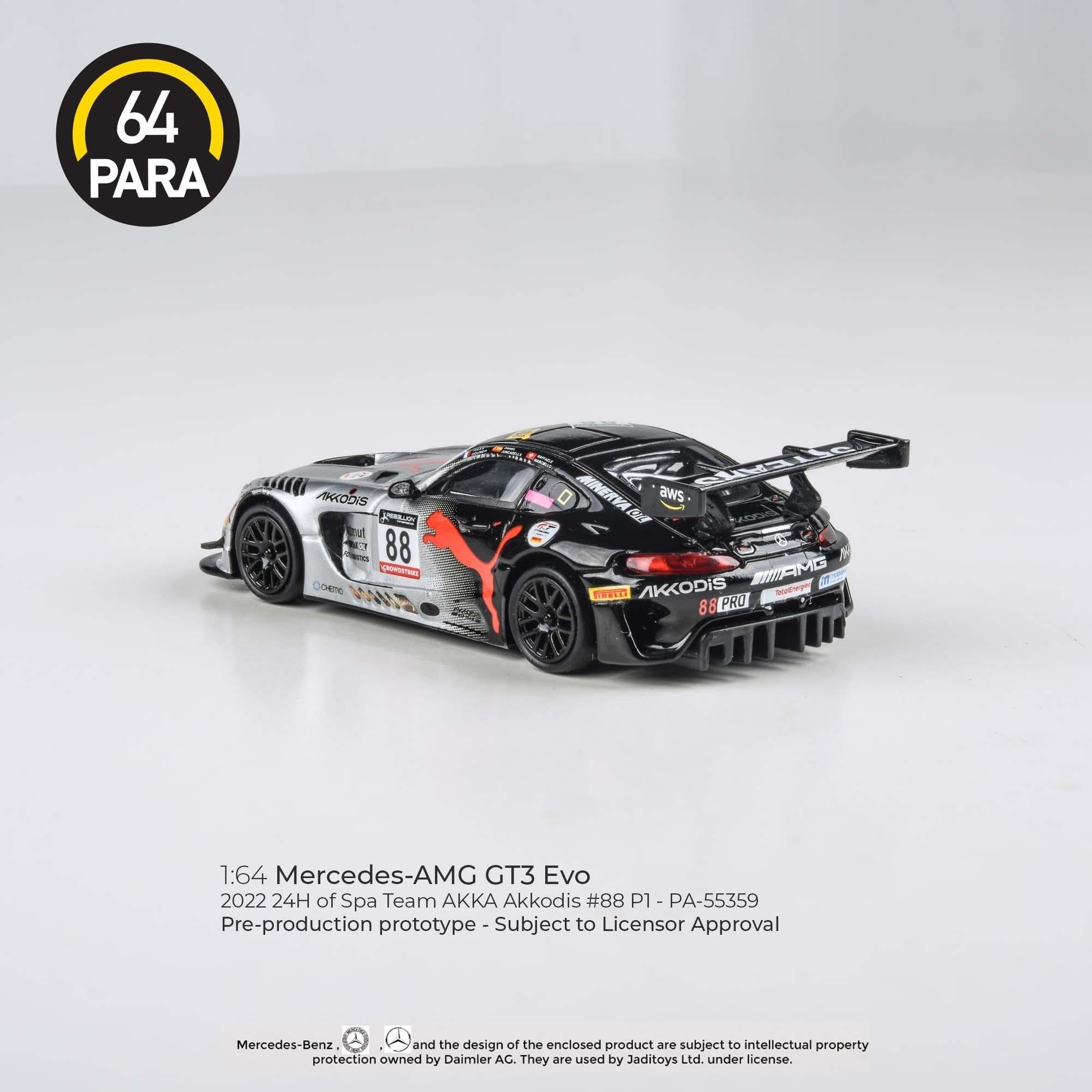 Para64 Mercedes AMG GT3 2022 24H Spa Akkodis ASP -PA55359