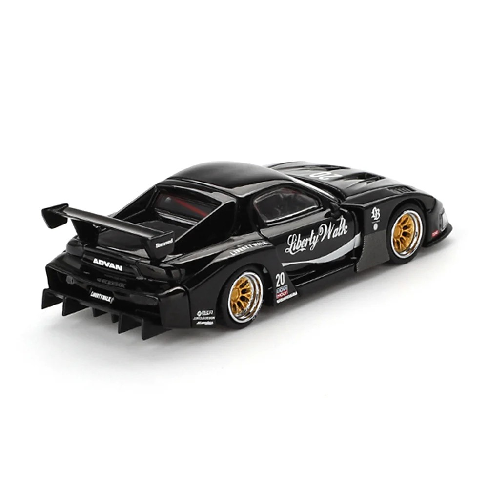 Mini GT 1/64 MAZDA RX-7 LB-Super Silhouette Liberty Walk Black - Blister Paket -MGT00785-BL