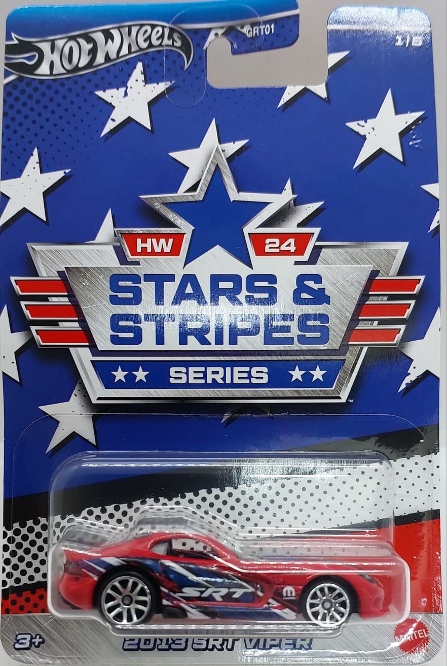 Hot Wheels HW24 Stars & Stripes Series 2013 SRT Viper -HRW62