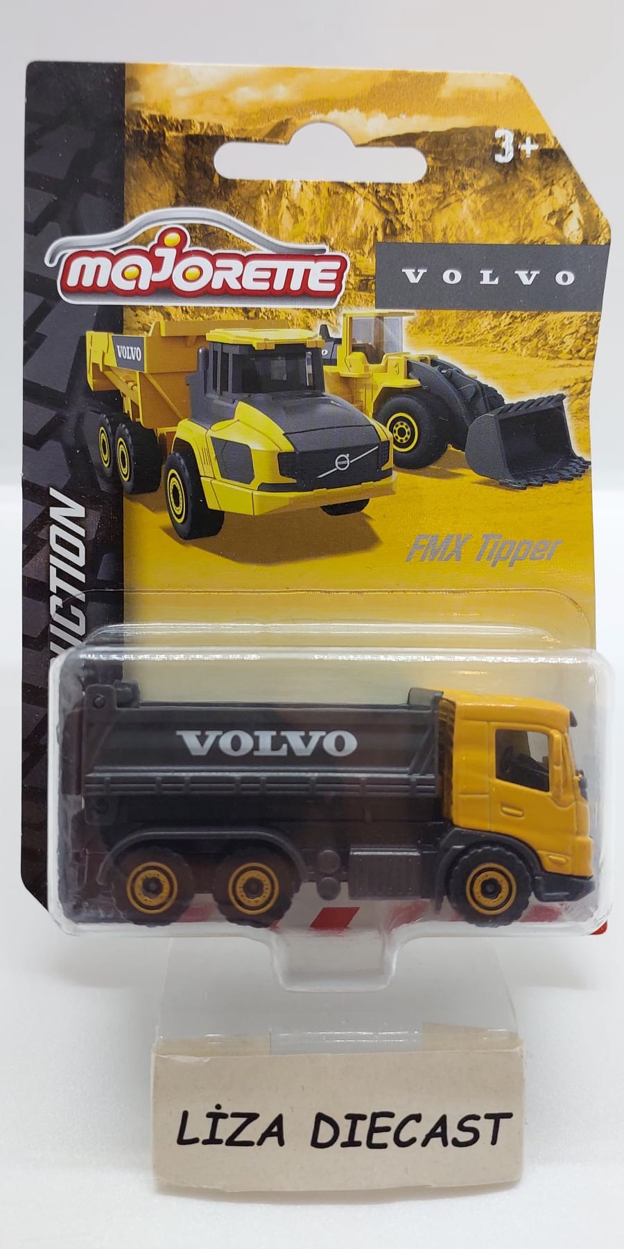 Majorette Construction İş Makineleri Volvo 6'lı Set