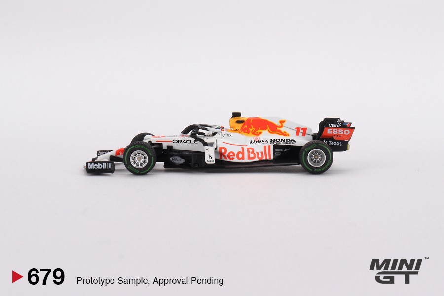 Mini GT Red Bull RB16B #11 Sergio Pérez 2021 Turkish Grand Prix 3rd Place 