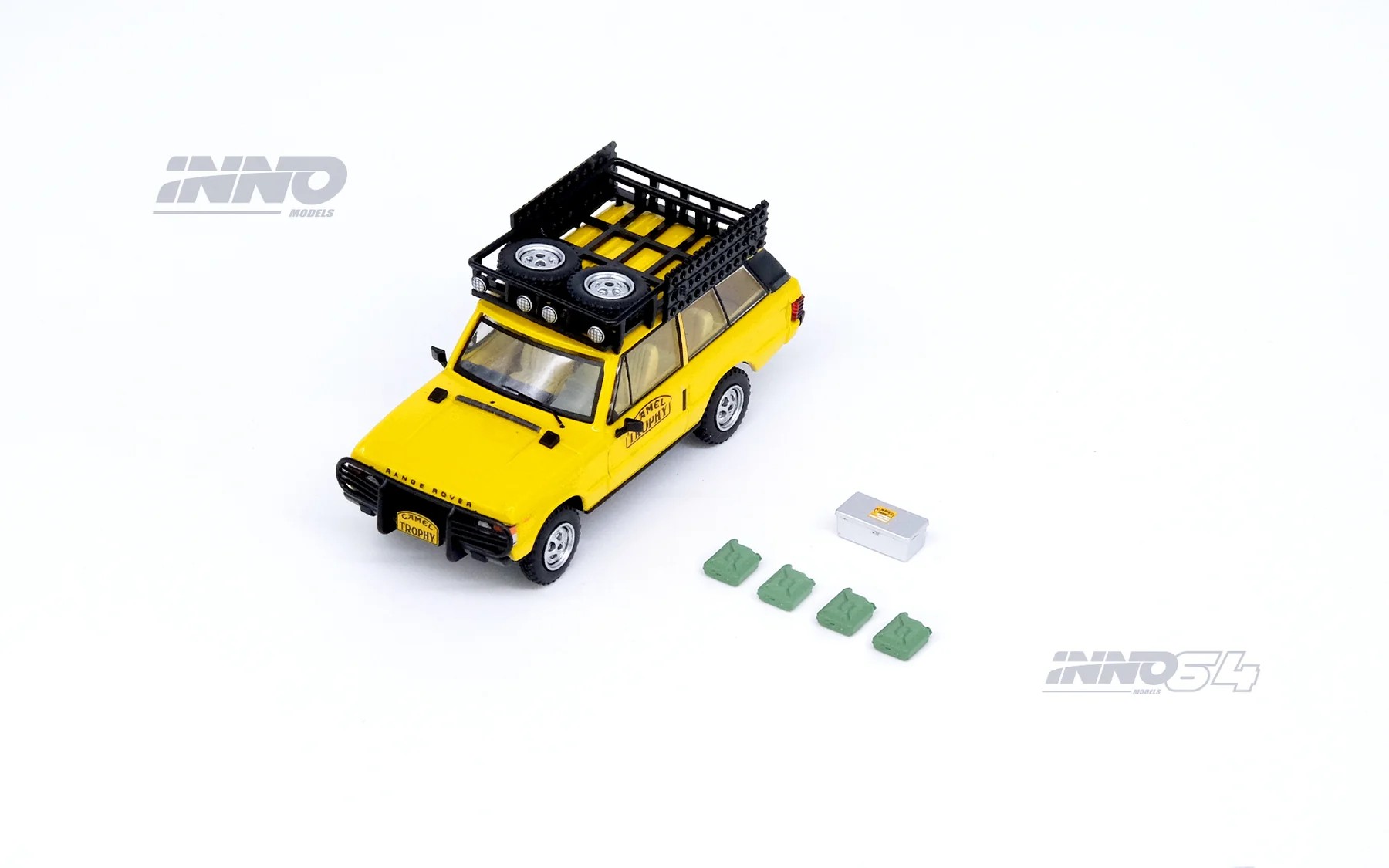 Inno64 RANGE ROVER "CLASSIC" CAMEL TROPHY 1982 -IN64-RRC-CT82