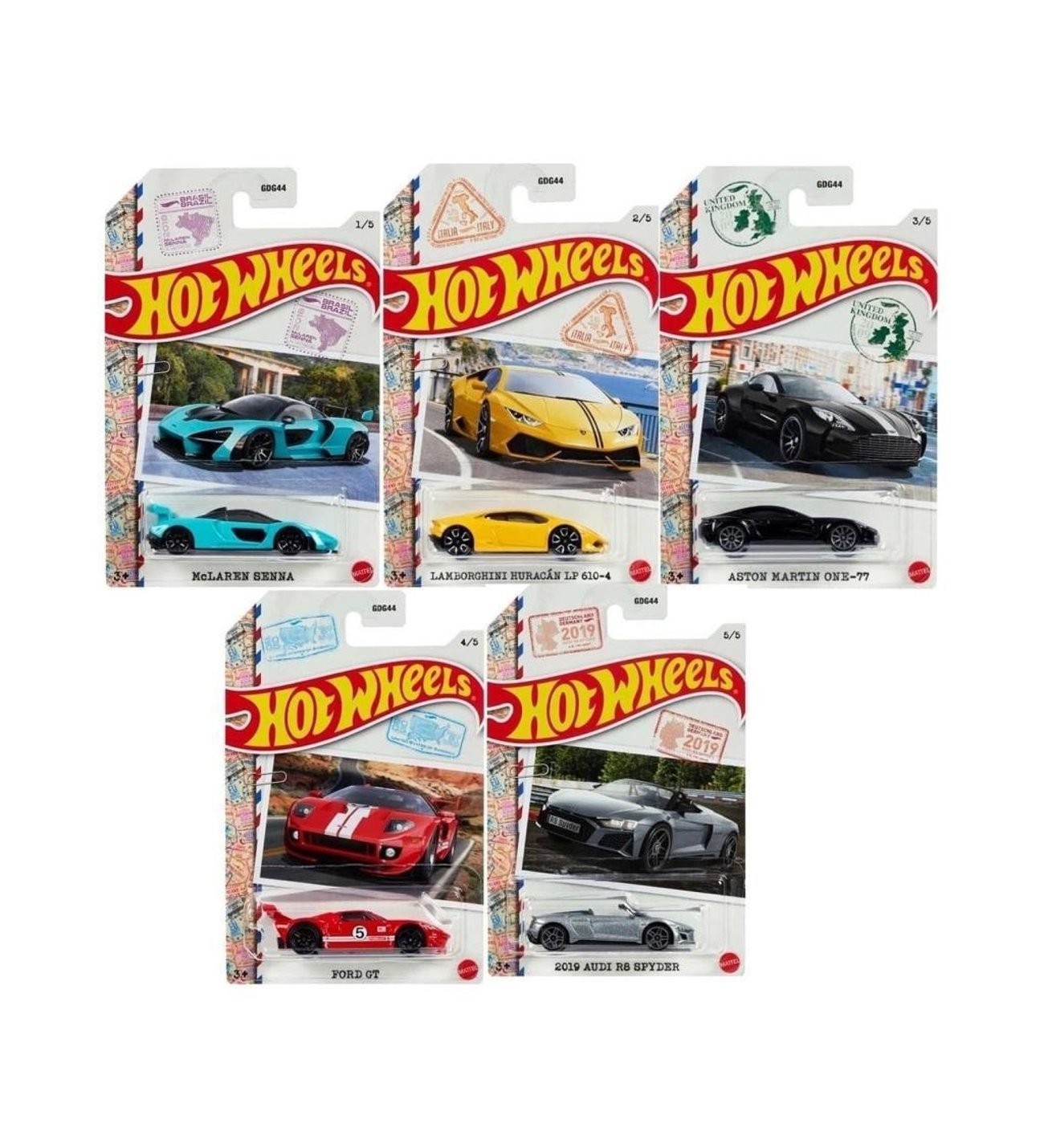 Hot Wheels World Class Racers Set -HFW39