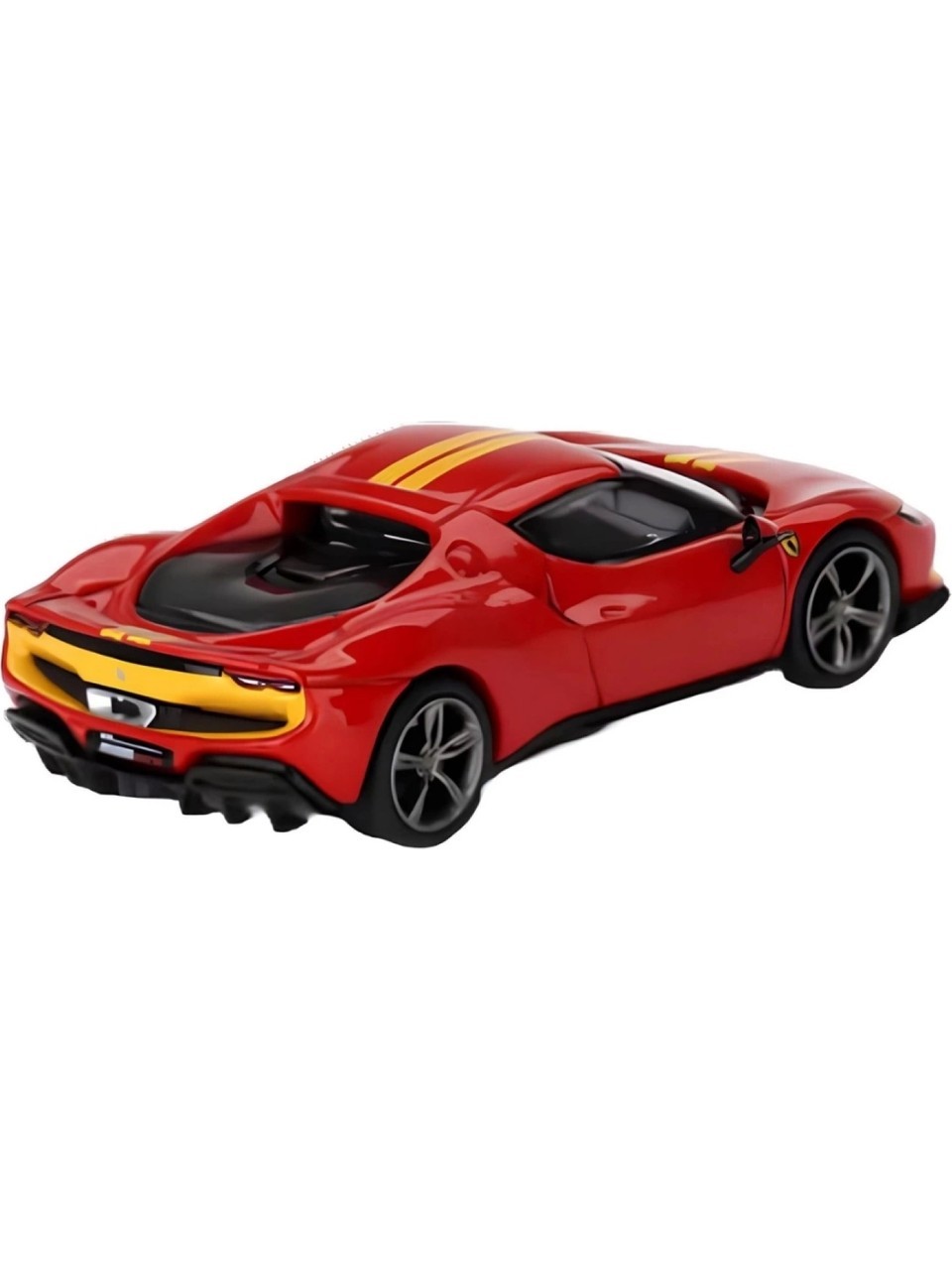 BBR Models Ferrari 296 GTB - Rosso Corsa - Asetto Fiorano -BBRFER64002