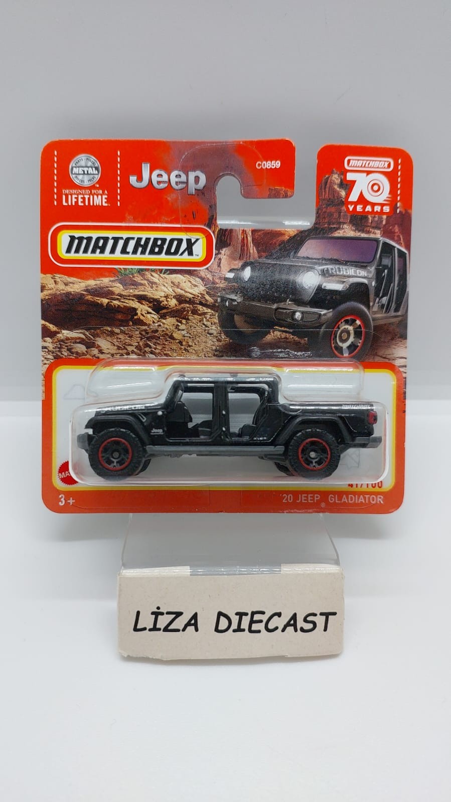 Matchbox 70 Years '20 Jeep Gladiator -HLD26