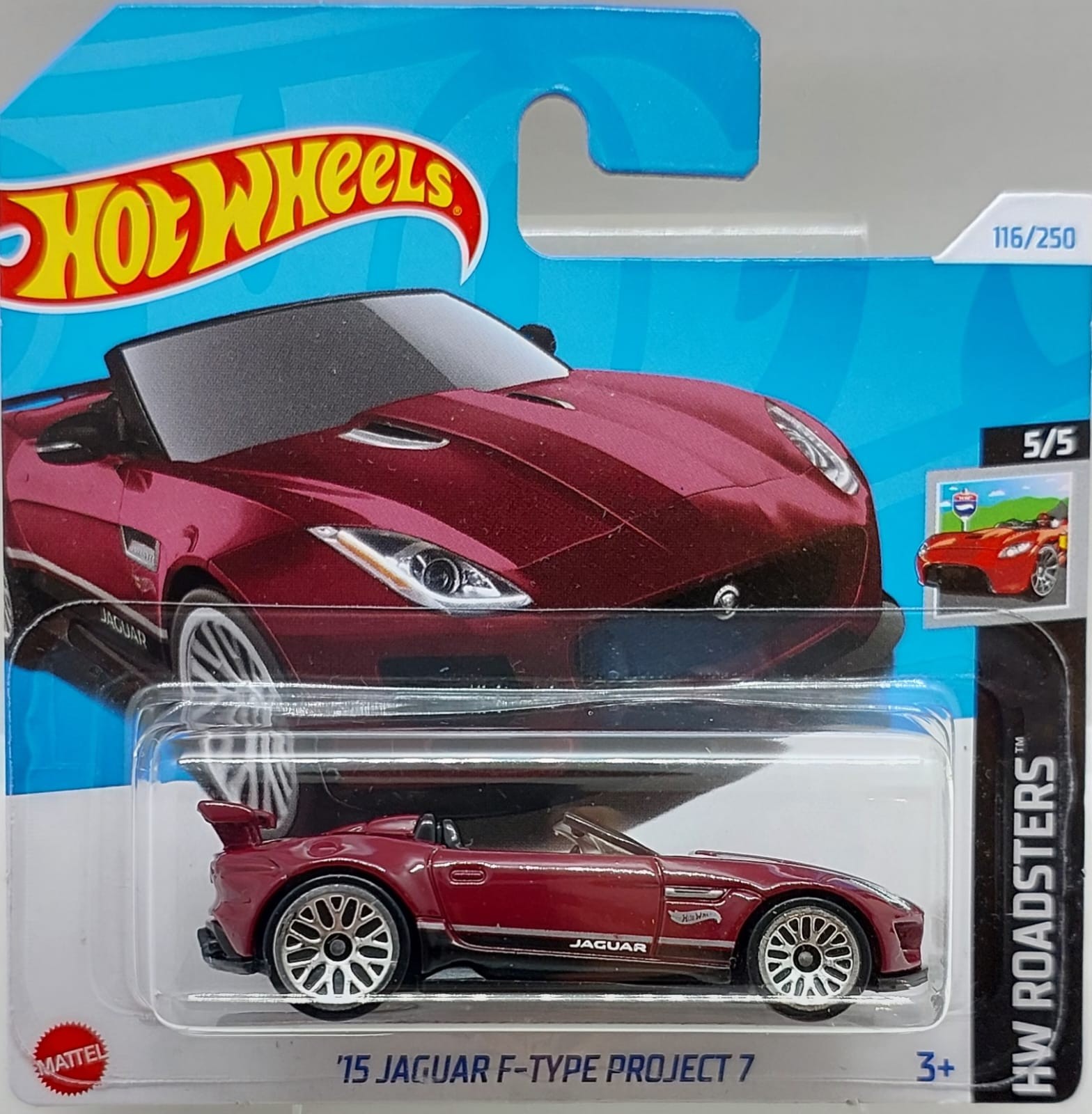 Hot Wheels HW Roadsters '15 Jaguar F-Type Project 7 -HTD74