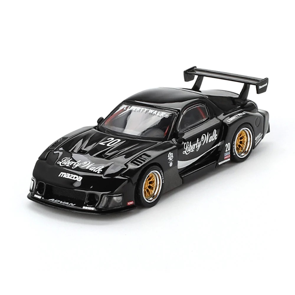 Mini GT 1/64 MAZDA RX-7 LB-Super Silhouette Liberty Walk Black - Blister Paket -MGT00785-BL