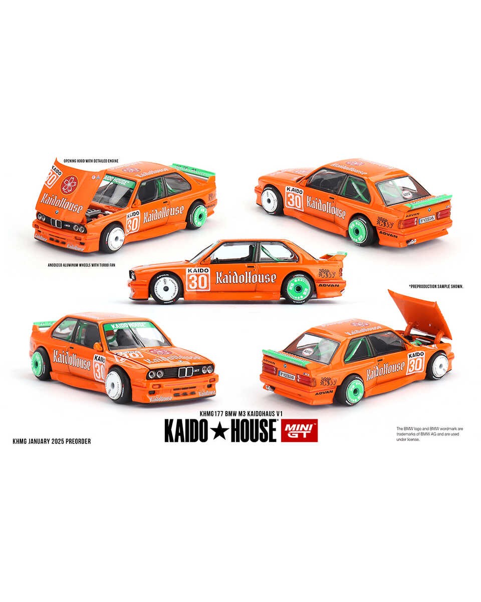 Mini GT Kaido House BMW M3 KaidoHause V1 -KHMG177