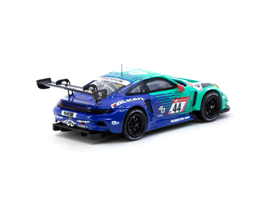 Tarmac Works X iXO Models Porsche 911 GT3 R Nürburgring 24h 2023 #44 - HOBBY64 T64-084-23NUR44