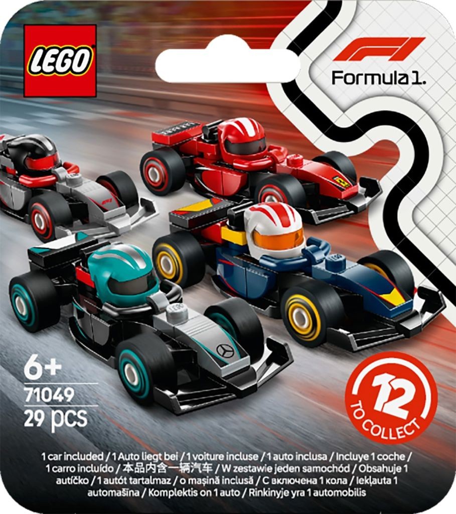 LEGO® Iconic F1® Koleksiyonluk Yarış Arabaları -71049 (1 Adet)