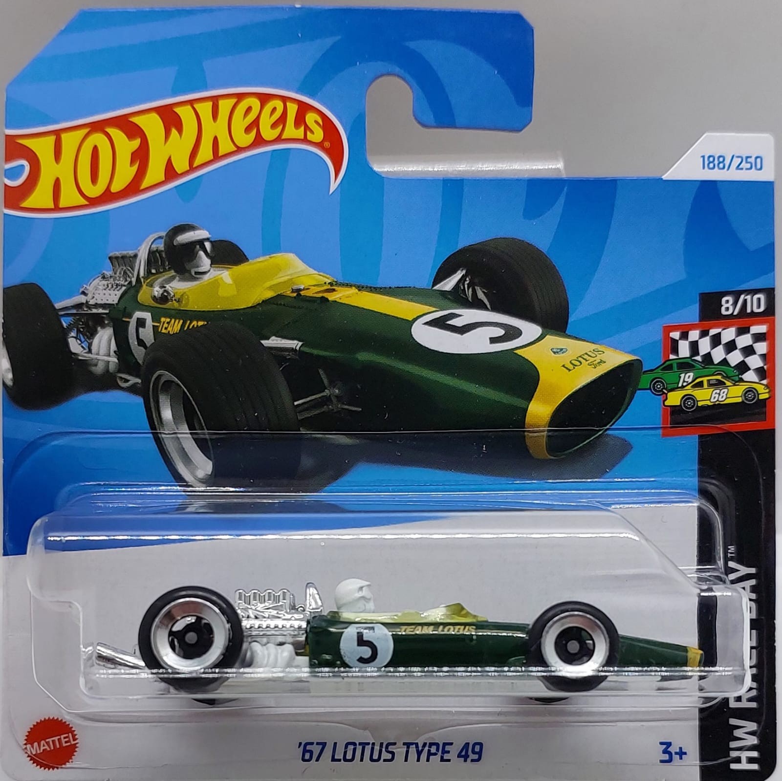 Hot Wheels HW Race Day '67 Lotus Type 49 -HRY76