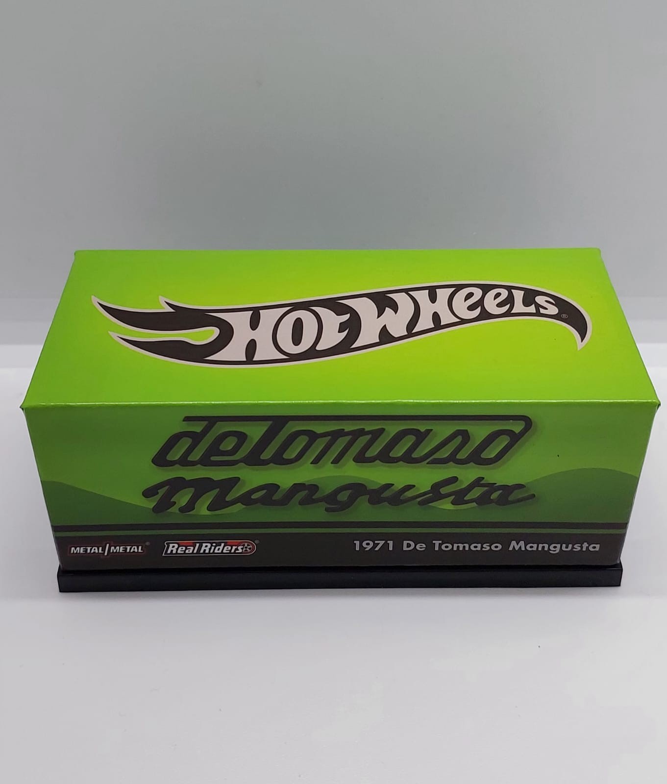 Hot Wheels Collectors RLC 1971 De Tomaso Mangusta Kapalı Akrilik Kutu -HNL22 (açklamayı okuyunuz)