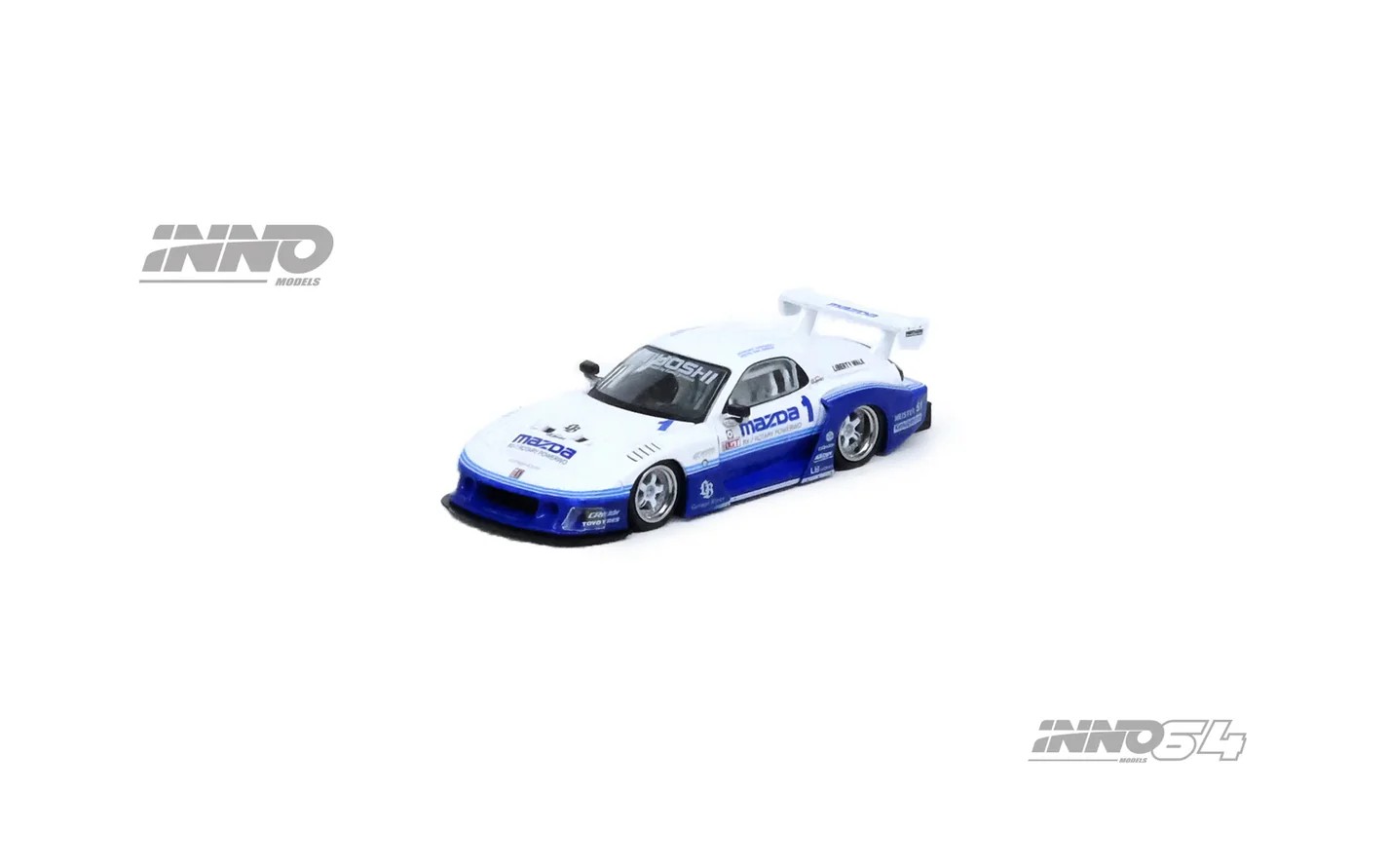 Inno 1/64 Mazda RX7 (FD3S) LB-SUPER SILHOUETTE Hong Kong Toy Car Salon 2024 Special Edition IN64-LBWK-RX7-06