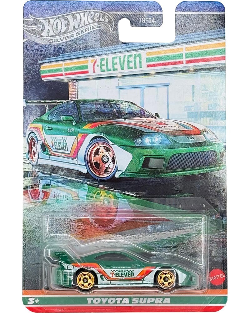 Hot Wheels Silver Series 7-Eleven Toyota Supra -JGF54 (Y.D.)