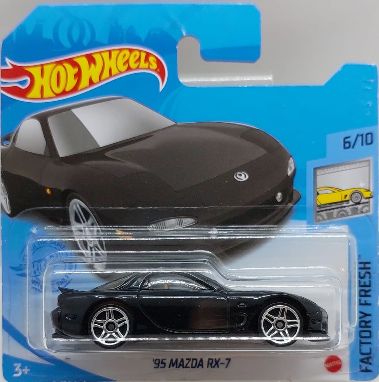 Hot Wheels Factory Fresh '95 Mazda RX-7 (2021 Serisi) + Koruma Kabı