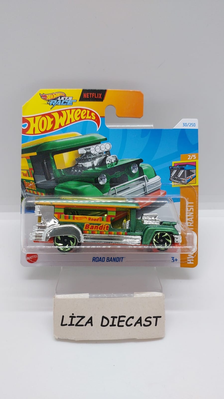 Hot Wheels HW Fast Transit Road Bandit -HTD27