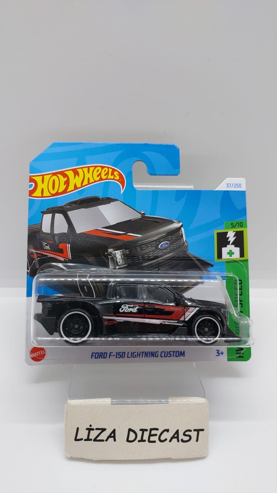 Hot Wheels HW Green Speed Ford F-150 Lighting Custom Siyah -HTD01