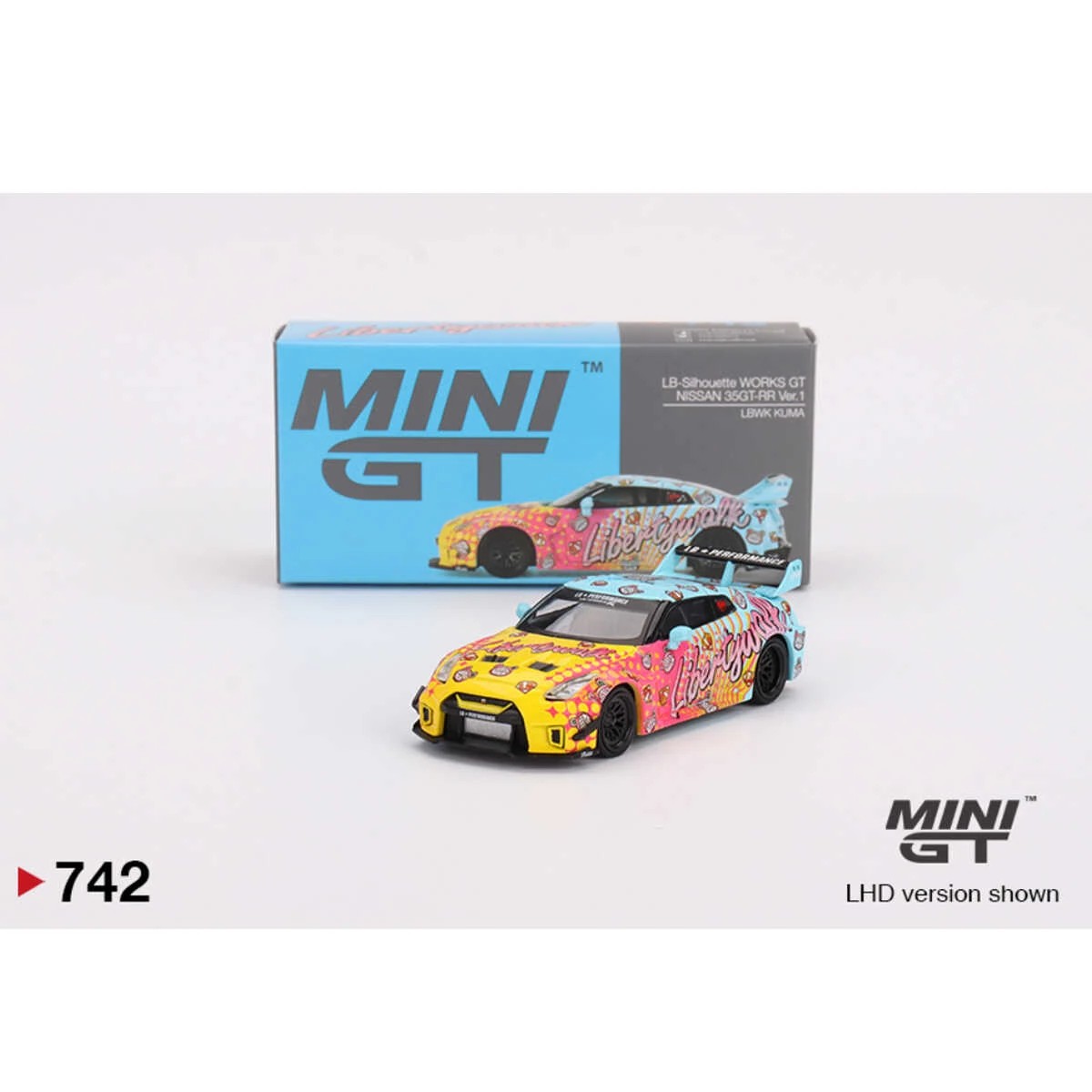 Mini GT Nissan LBWK KUMA 3' lü Lot