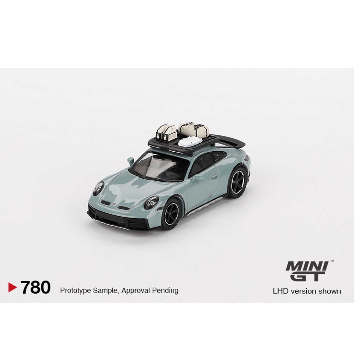 Mini GT 1/64 Porsche 911 Dakar Shade Green Metallic -MGT00780