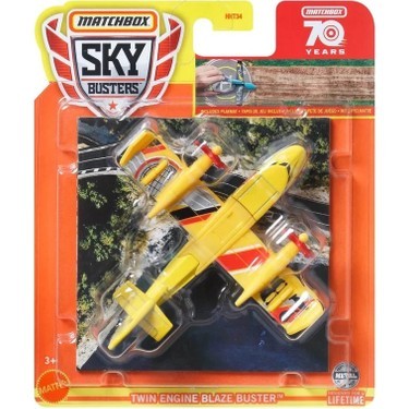 Matchbox Sky Twin Engine Blaze Buster -HHT34