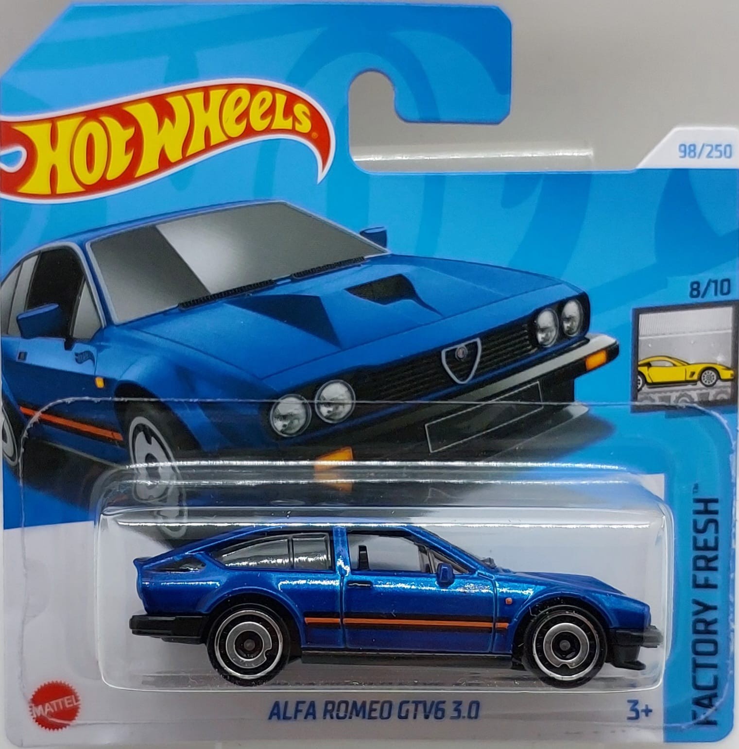 Hot Wheels Factory Fresh Alfa Romeo GTV6 3.0 -HTF13