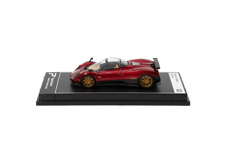 Poster Cars Hypercar League Pagani Zonda F Rosso Dubai -Lisanslı Model