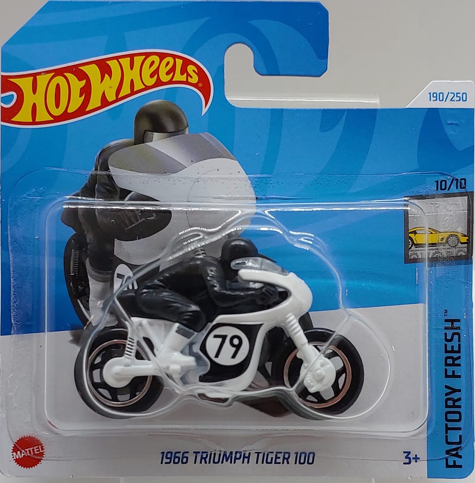 Hot Wheels Factory Fresh 1966 Triumph Tiger 100 -HRY62