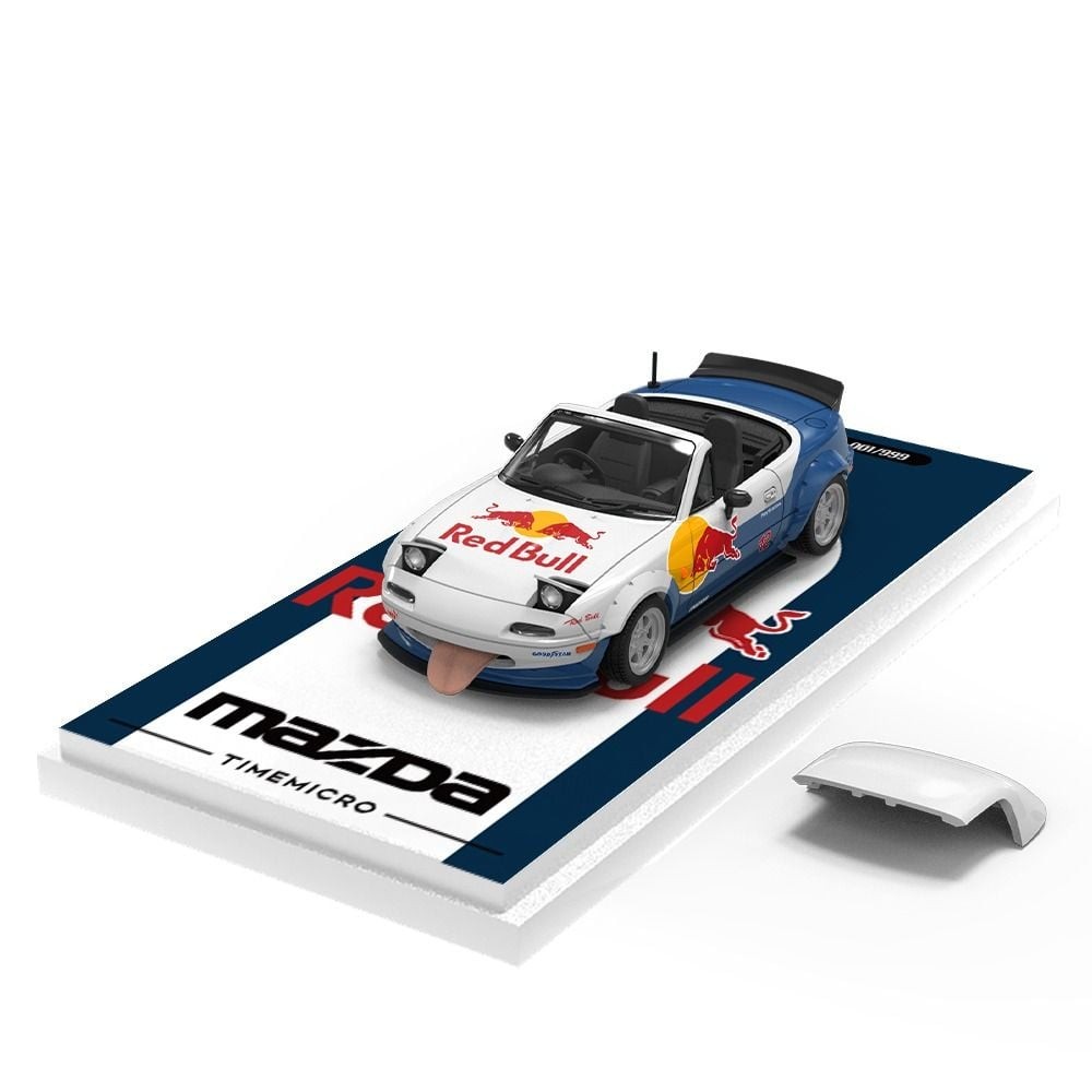 Time Micro Mazda MX-5 Red Bull Figürlü 