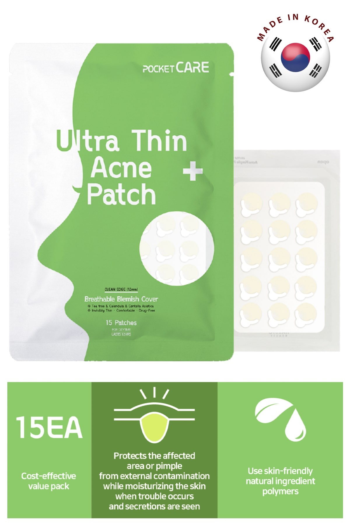 Pocketcare Ultra Thin Acne Patch