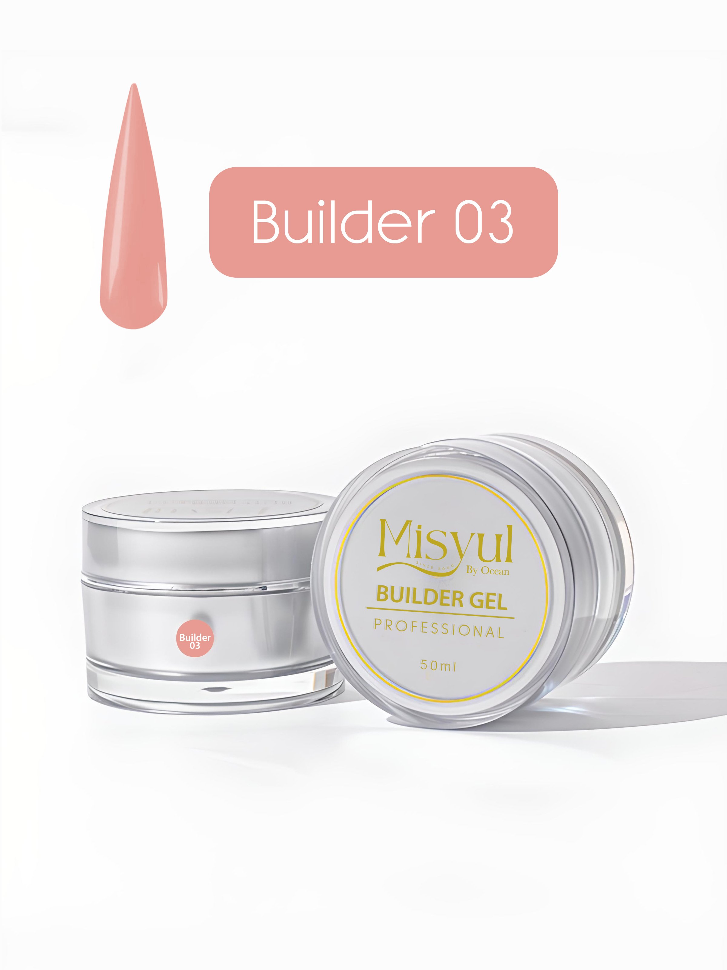 Protez Tırnak Jeli Builder Gel 50ml - 50Builder03