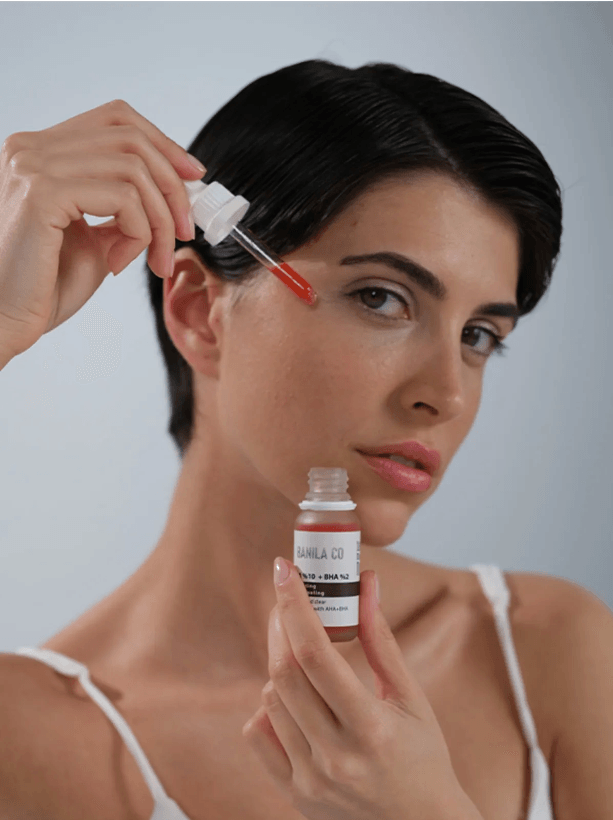 Kırmızı Peeling Serum, Canlandırıcı, Cilt Tonu Eşitleyici, AHA+BHA Facial Red Peeling Serum 20 ml