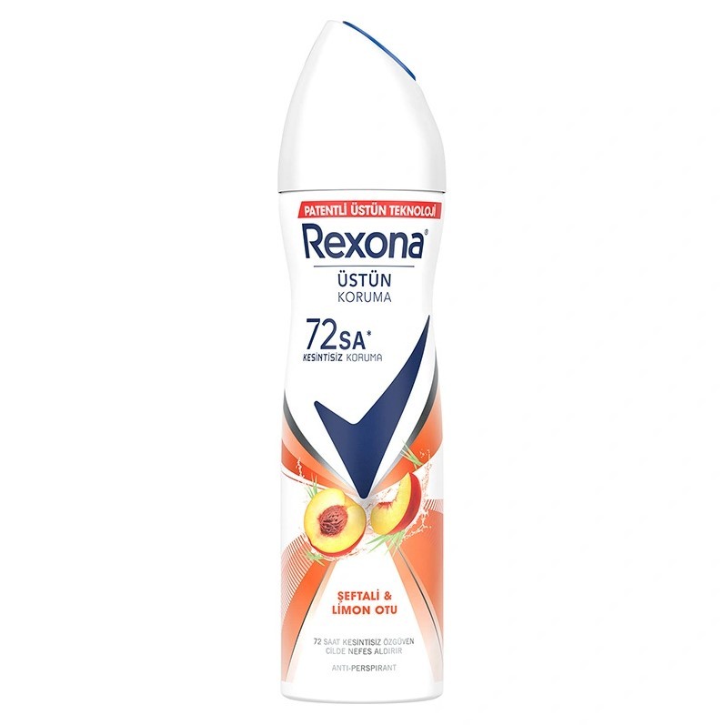 REXONA DEODORANT WOMEN 72 SAAT ŞEFTALİ & LİMON