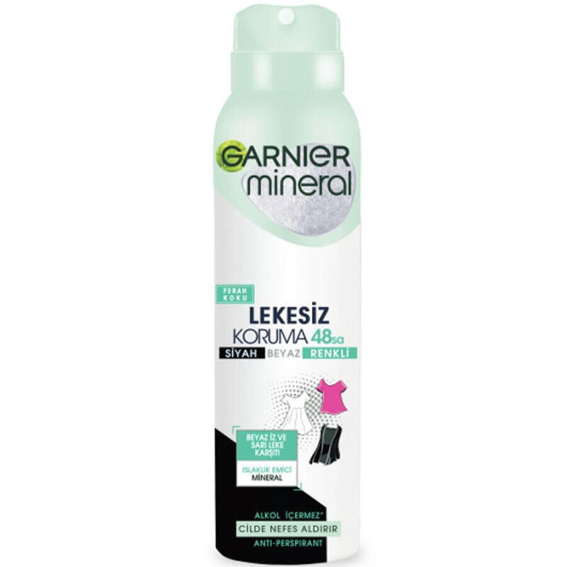 GARNIER DEODORANT WOMEN LEKESİZ KORUMA S/B FERAH