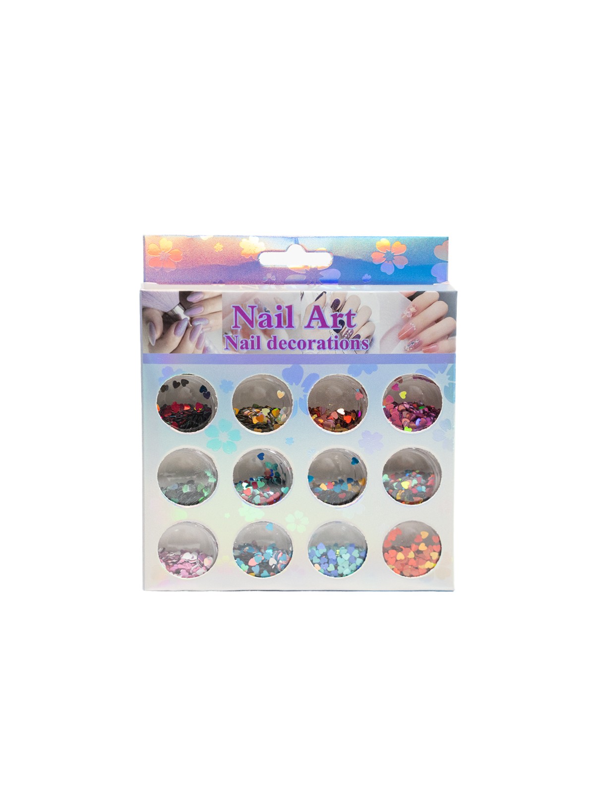 Tırnak Süsleme Pul Seti Nail Art Protez Tırnak Süsleme Pul Set - 3494