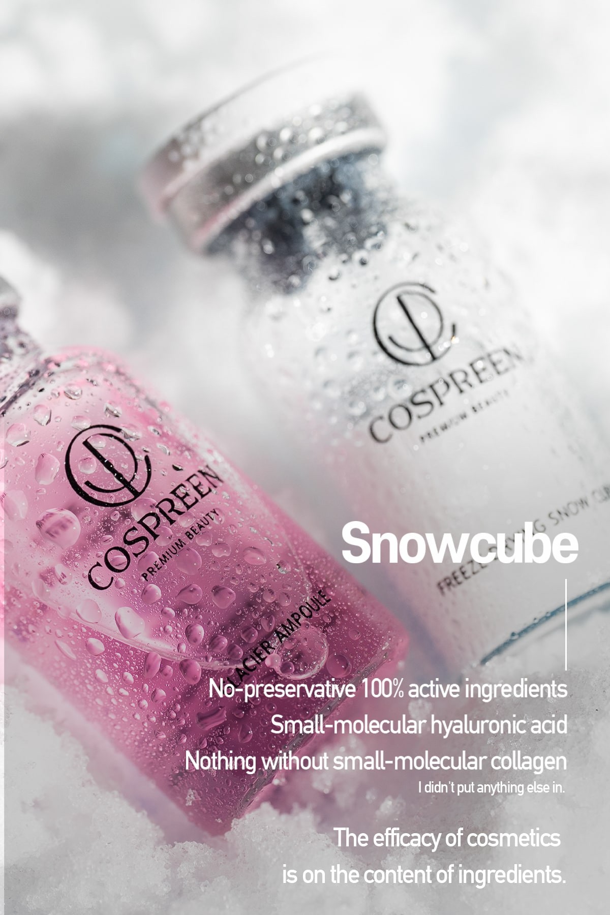 Cospreen Ice Serum Pink