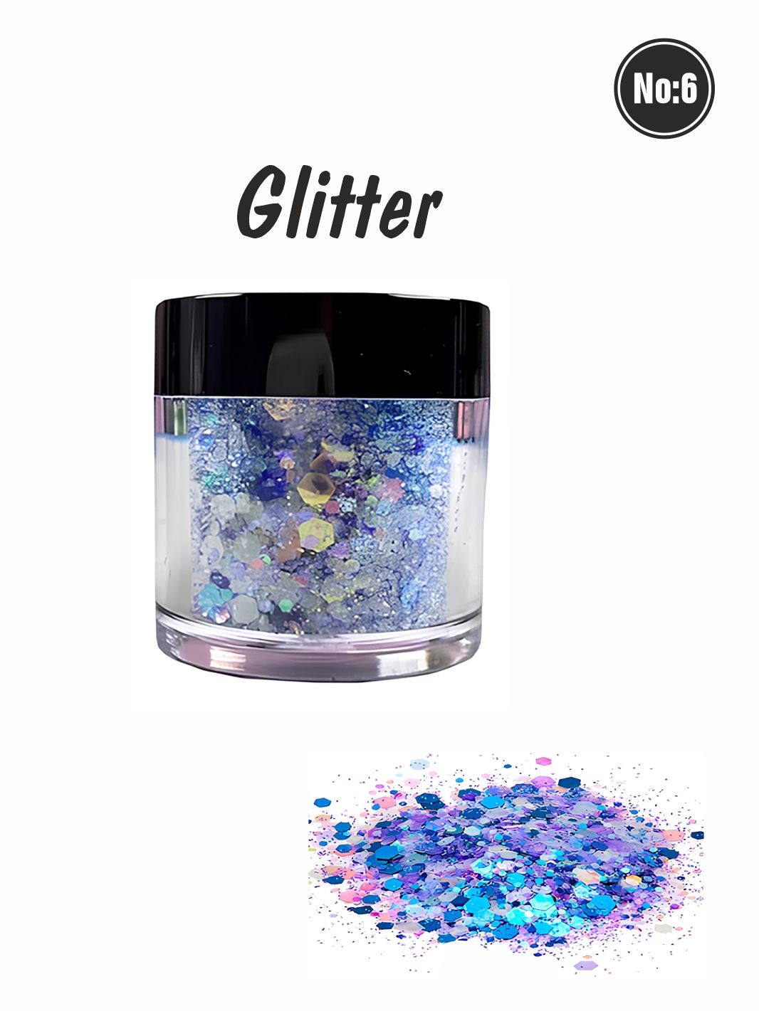  Glitter Yüz Ve Vücut Parlatıcı Sim Işıltı Parlak Yüz Makyajı