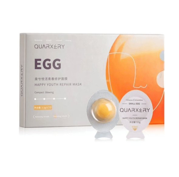 Yumurta Maskesi Kore Formülü Havyar Özlü E Vitaminli Pürüzsüzleştirici Nemlendirici Onarıcı