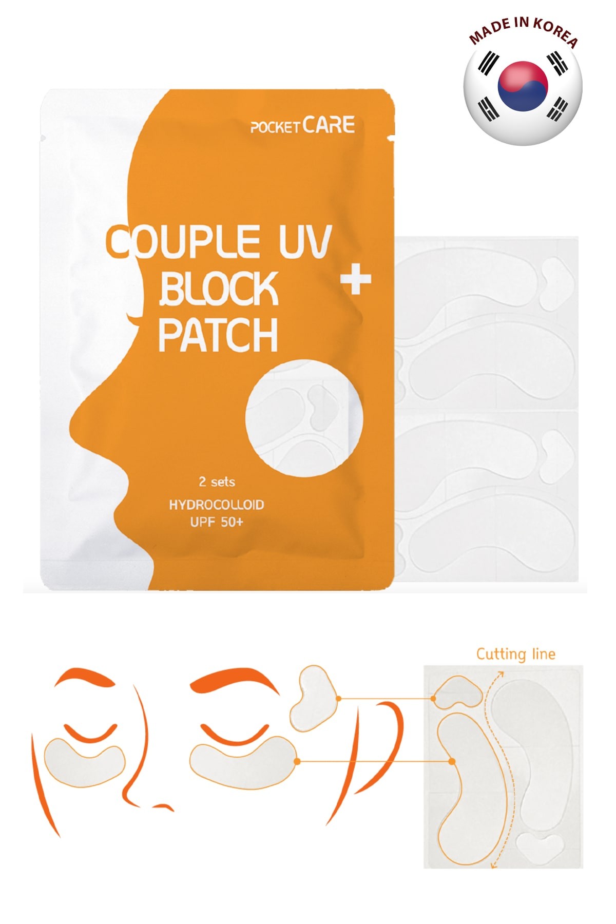 Pocketcare Couple Uv Block Patch