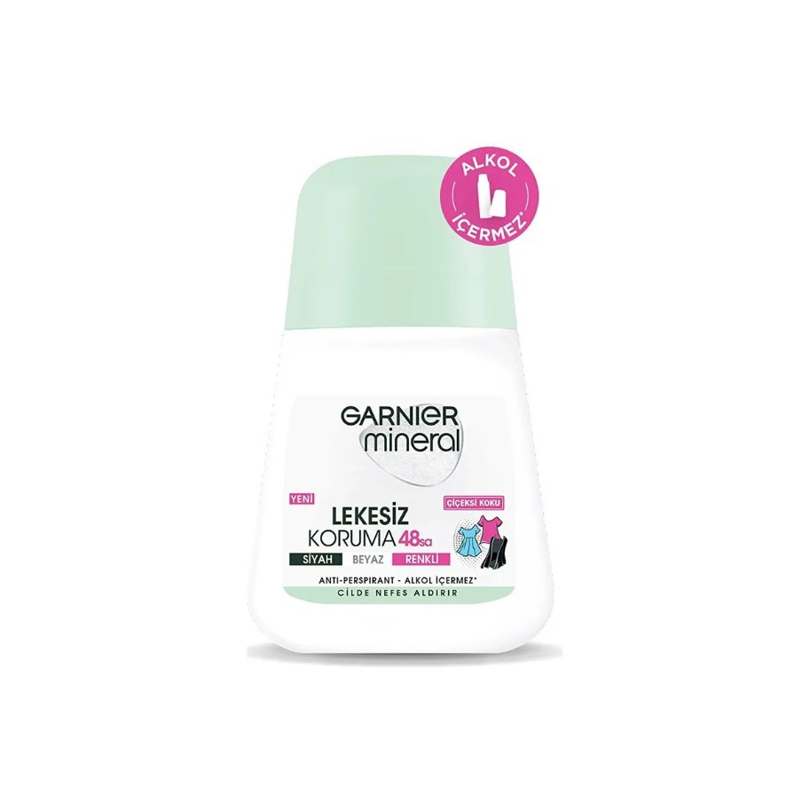 GARNIER MNRL ROLLON 50ML LEKESİZ KORUMA ÇİÇEKSİ