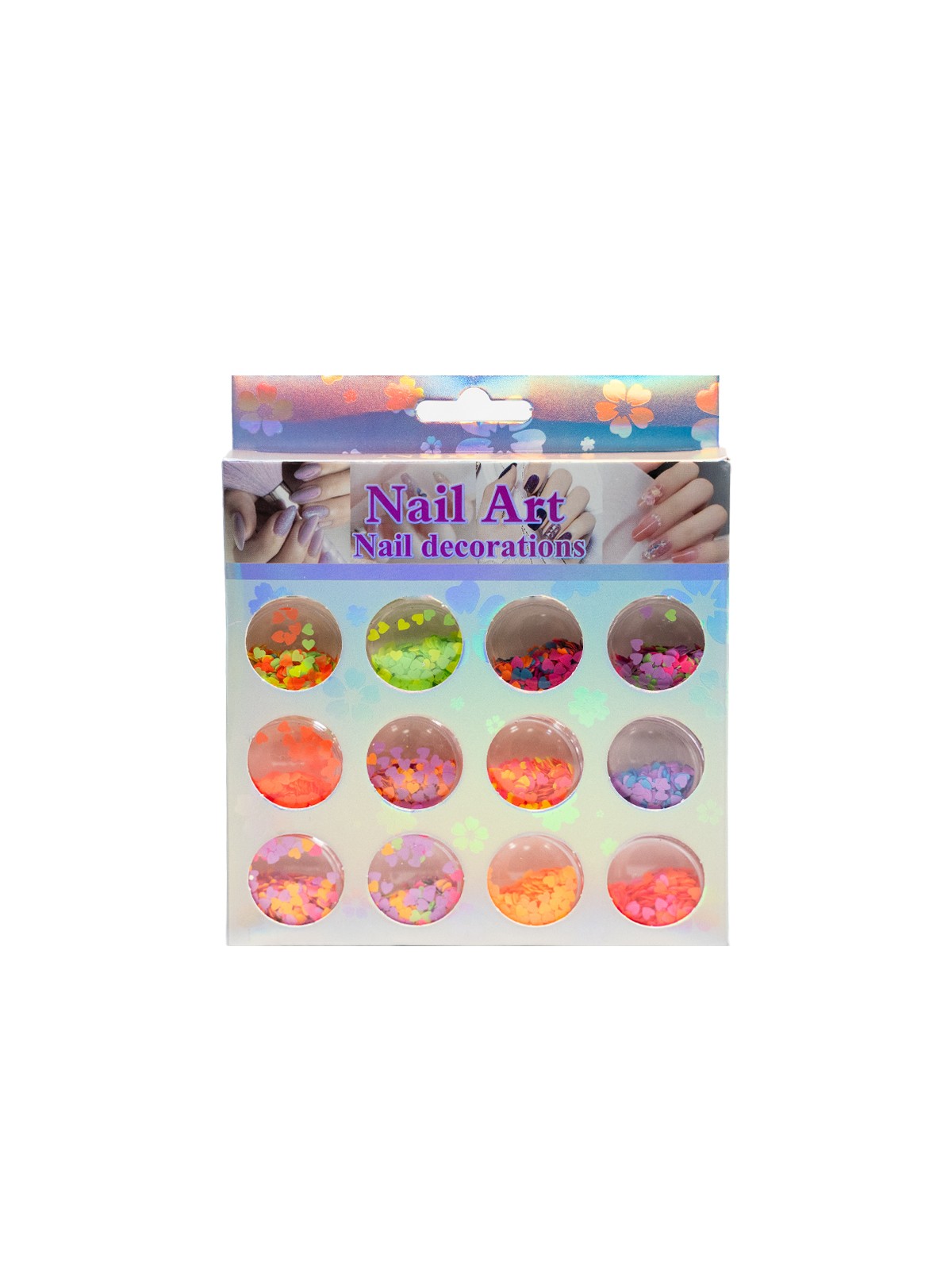 Tırnak Süsleme Pul Seti Nail Art Protez Tırnak Süsleme Pul Set - 3495