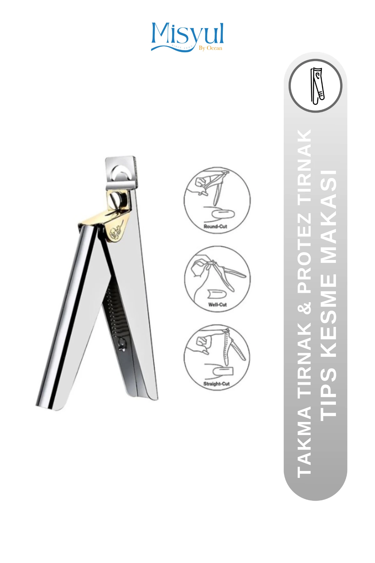 Takma Tırnak Makası, Protez Tırnak, Tips Kesme Makası Aleti Pens