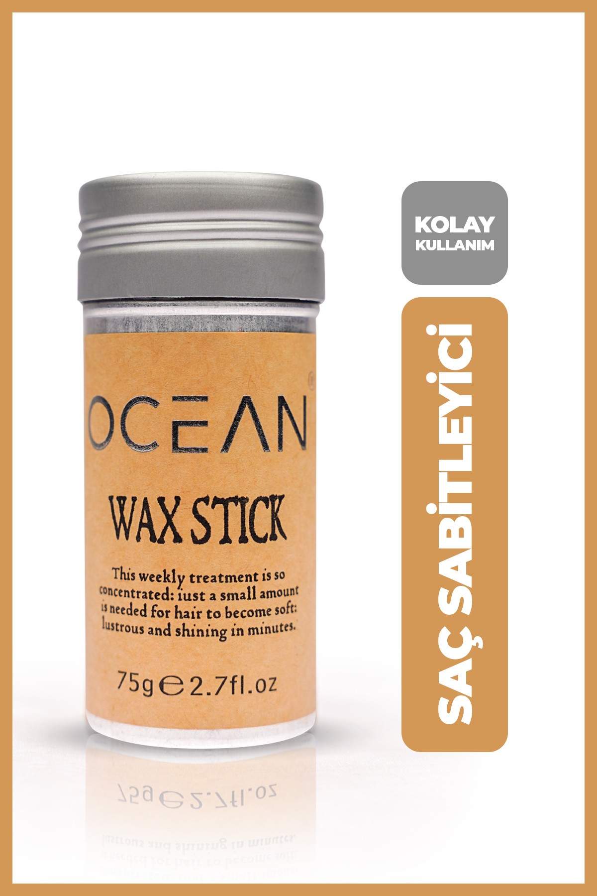 Hair Wax Stick Saç Şekillendirici, Sabitleyici, Saç Waxı