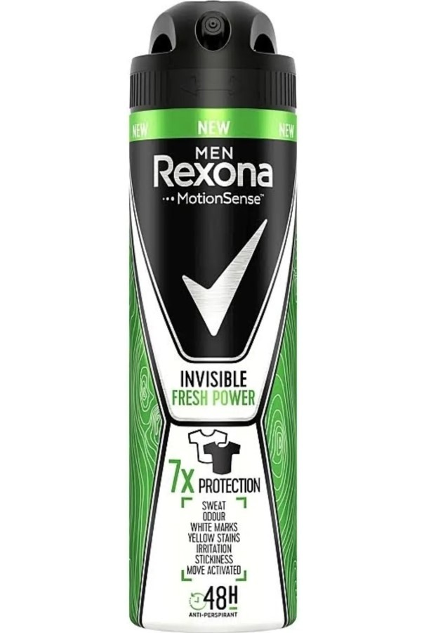 REXONA DEODORANT 150ML MEN INV.FRESH POWER